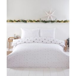 Winter Forest Duvet Set - White/Double - Wilko - thumbnail 3