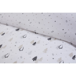 Winter Forest Duvet Set - White/Double - Wilko - thumbnail 5