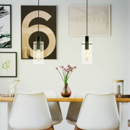 EGLO Montefino Glass Pendant Light - Size: 11.0 x 11.0 x 110.0cm - Wilko - thumbnail 3
