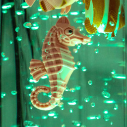 Global Gizmos Blue Fish Water Bubble Lamp 90cm - Size: 91.5 x 20 x 20cm - Wilko - thumbnail 6