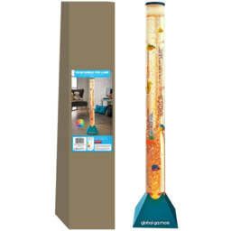 Global Gizmos Blue Fish Water Bubble Lamp 90cm - Size: 91.5 x 20 x 20cm - Wilko - thumbnail 4