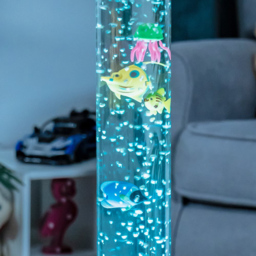 Global Gizmos Blue Fish Water Bubble Lamp 90cm - Size: 91.5 x 20 x 20cm - Wilko - thumbnail 5