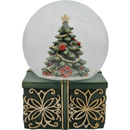 Nutcracker Snow Globe Emerald Green - Sleigh Bells Ring - Wilko - thumbnail 3