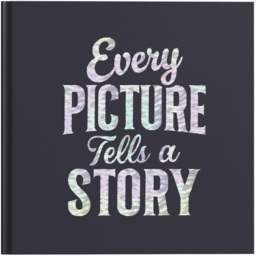 Exacompta Letters Blue Photo Album 30 Sheets 60 Photos - Size: 1.7 x 24.7 x 24.7cm - Wilko - thumbnail 3