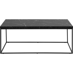 Florence Barossa Black Marble Marquina Rectangular Coffee Table - Furniture To Go - Wilko - thumbnail 4