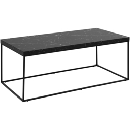 Florence Barossa Black Marble Marquina Rectangular Coffee Table - Furniture To Go - Wilko - thumbnail 3