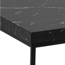 Florence Barossa Black Marble Marquina Rectangular Coffee Table - Furniture To Go - Wilko - thumbnail 6