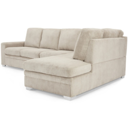 Home Detail Alcott 6 Seater Mocha Jumbo Cord Fabric Right Hand Corner Sofa - Brown - Wilko - thumbnail 5