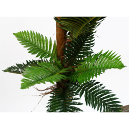 Botanik Palm Artificial Tree with Natural Trunk in Pot 5ft - Size: 150 x 70 x 70cm - Green - Wilko - thumbnail 3