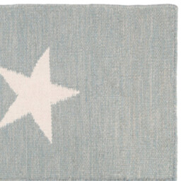 Premier Housewares Grey and White Star Rug - Size: 120 x 180cm - Wilko - thumbnail 4