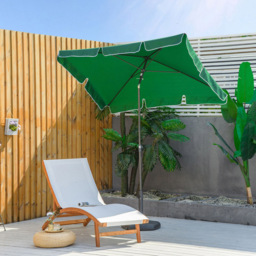 Outsunny Green Tilting Parasol 2 x 1.25m - Size: 2m - Wilko - thumbnail 3