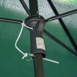 Outsunny Green Tilting Parasol 2 x 1.25m - Size: 2m - Wilko - thumbnail 4
