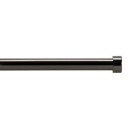 Stockholm 170 to 300cm Extendable Pewter Curtain Pole - Wilko - thumbnail 1