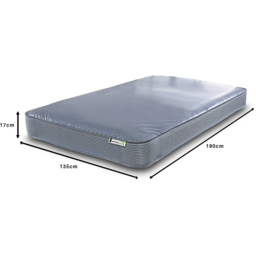 Starlight Beds Deep Double Waterproof Spring Mattress - Blue - Wilko - thumbnail 7