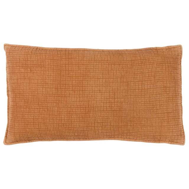 Yard Ribble Pecan Acid Wash Cushion - Size: 60 x 40 cm - Multi - Yard Living - Wilko - image 1