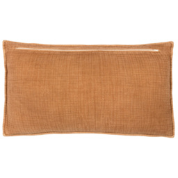 Yard Ribble Pecan Acid Wash Cushion - Size: 60 x 40 cm - Multi - Yard Living - Wilko - thumbnail 4