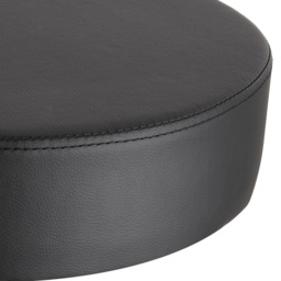 tectake Werner Black Swivel Desk Stool - Size: 63 x 48 x 48cm - Wilko - thumbnail 5