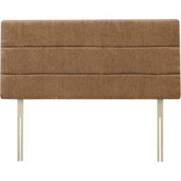Bedmaster Milan Single Mink Chenille Lined Headboard - Cream - Wilko - thumbnail 3
