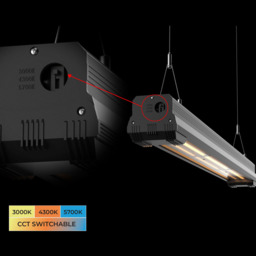 ENER-J LED Linear Highbay Basin Faucet 200W - Size: 11 x 12 x 105cm - Black - Wilko - thumbnail 7