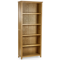 Julian Bowen Mallory 5 Shelf Tall Bookcase - Brown - Wilko - thumbnail 3