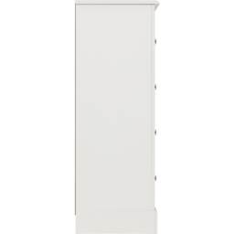 Seconique Stratford 5 Drawer White Storage Chest - Wilko - thumbnail 6