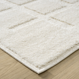 Desire Rugs Aya Cream Embossed Cube Rug 120 x 170cm - Wilko - thumbnail 7