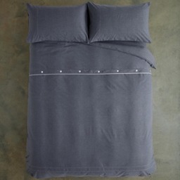 Deyongs Southwick Double Navy Duvet Set - Blue - Wilko - thumbnail 7