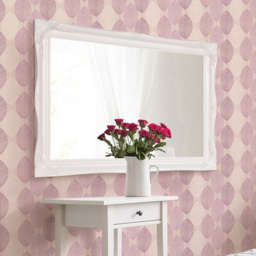 MirrorOutlet Hamilton White Shabby Chic Wall Mirror 107 x 76cm - Wilko - thumbnail 3