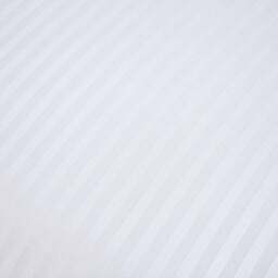 Pimlico Satin Stripe Duvet Set - White/King - Wilko - thumbnail 6