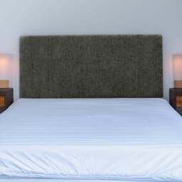 Bedmaster Valencia Super King Size Charcoal Chenille Plain Headboard - Grey - Wilko - thumbnail 1