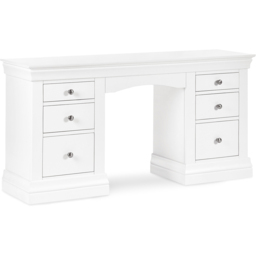 Julian Bowen Clermont Surf White Dressing Table - Size: 76 x 42 x 150cm - Wilko - thumbnail 3