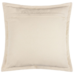 Yard Holmfirth Cream Plain Cotton Canvas Cushion 45 x 45cm - Wilko - thumbnail 4