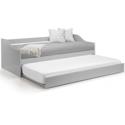 Julian Bowen Elba Dove Grey Lacquered Daybed - Size: Single - Wilko - thumbnail 4