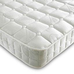 Sareer Matrah Small Single Small Single Coil Sprung Mattress - White - Wilko - thumbnail 3