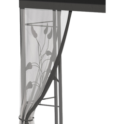 Outsunny 3 x 3m Grey Marquee Tent Garden Gazebo - Size: 280 x 300 x 300cm - Wilko - thumbnail 4
