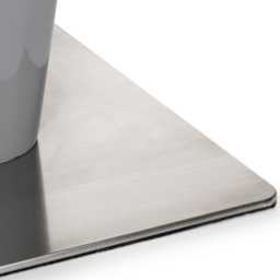 Julian Bowen Como 6 Seater Grey High Gloss Table Set - Wilko - thumbnail 7