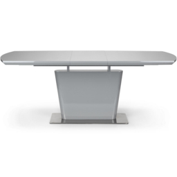 Julian Bowen Como 6 Seater Grey High Gloss Table Set - Wilko - thumbnail 6