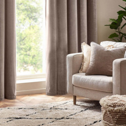 Yard Greige Heavy Chenille Reversible Cushion - Size: 50 x 50 cm - Multi - Yard Living - Wilko - thumbnail 5