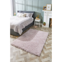 Origins Chicago Soft Lilac Shaggy Rug 160 x 230cm - Purple - Origins Rugs - Wilko - thumbnail 3