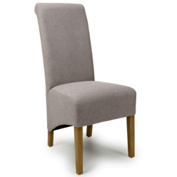Shankar Krista Set of 2 Mocha Weave Dining Chair - Brown - Wilko - thumbnail 3