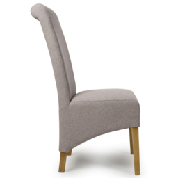 Shankar Krista Set of 2 Mocha Weave Dining Chair - Brown - Wilko - thumbnail 5