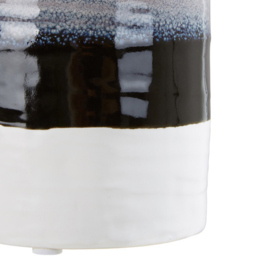 Premier Housewares Caldera Tie Dye Effect Vase - Size: 12 x 12 x 22cm - Multi - Wilko - thumbnail 5