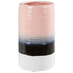 Premier Housewares Caldera Tie Dye Effect Vase - Size: 12 x 12 x 22cm - Multi - Wilko - thumbnail 3