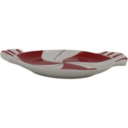 Candy Cane Plate White and Red - Wilko - thumbnail 5
