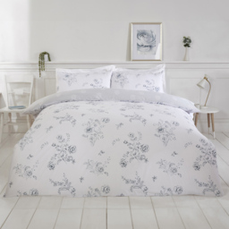 Rapport Home PH Sadie Double Royal Blue Duvet Set - Wilko - thumbnail 1