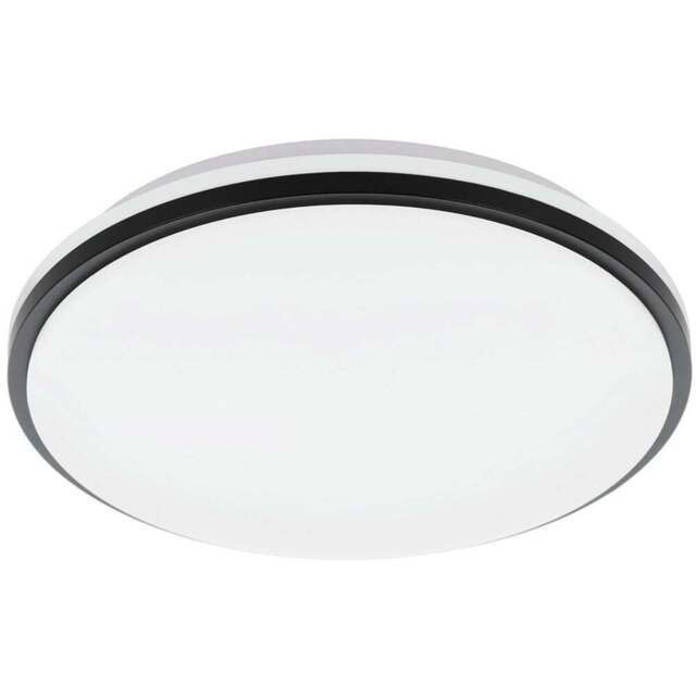 EGLO Pinetto White Flush Mounted Minimalistic Ceiling Ligh - Size: 6.5 x 34 x 6.5cm - Wilko