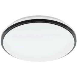 EGLO Pinetto White Flush Mounted Minimalistic Ceiling Ligh - Size: 6.5 x 34 x 6.5cm - Wilko - thumbnail 1