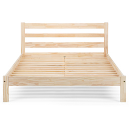Julian Bowen Sami Double Unfinished Pine Bed - Brown - Wilko - thumbnail 5