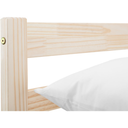 Julian Bowen Sami Double Unfinished Pine Bed - Brown - Wilko - thumbnail 6