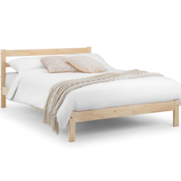 Julian Bowen Sami Double Unfinished Pine Bed - Brown - Wilko - thumbnail 3